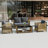 New Comming Patio Brown Sofa Set With Cushion