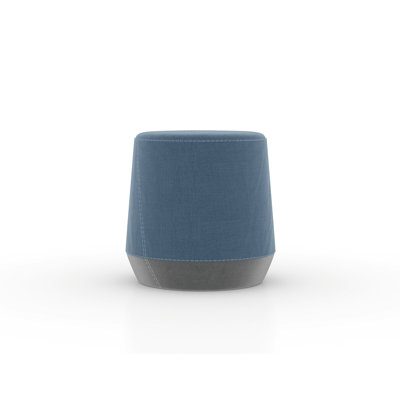 Pog II Solid Accent Stool with Sturdy Design, Durable Upholstery, Multiple Sizes by Friant