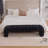 69.7"Wide Modern Upholstered Armless Bed Bench, Channel Tufted Couch Daybed Chaise, Chenille Ottoman Foot Stool For Living Room And Bedroom, Entryway, Black-518789268