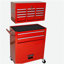 Coffre à outils à grande capacité avec roulettes et tiroirs, armoire de rangement pour outils à 8 tiroirs-1990683250