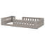Lit plateforme en bois avec garde-corps-925873967