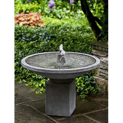 Autumn Birdbath Fountain