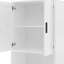 70.9" Tall Freestanding Cabinet For Bathroom, Living Room - Drawer, 4 Soft-Close Doors, 2 Adjustable Shelves, Open Storage, Modern Elegance High Or Laundry-1078494860