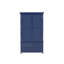 Grande armoire de rangement autoportante en bois avec 8 portes, 3 tablettes réglables, 7 tiroirs et 8 supports à vin-1778648692