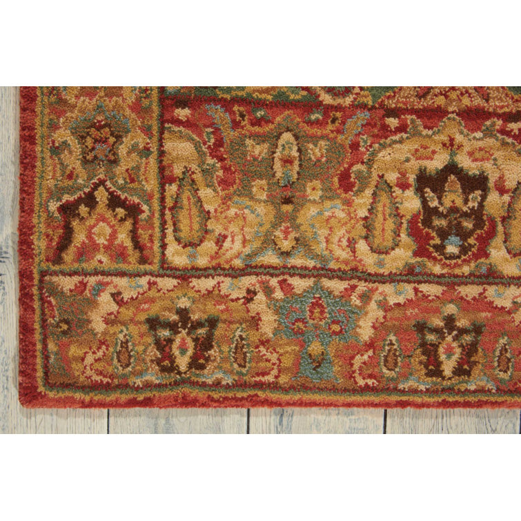 Neddra Wool Oriental Indoor Rug