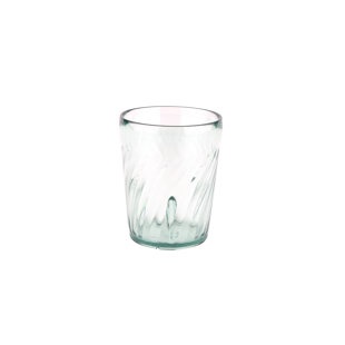 KOVOT 12-Ounce Old Fashioned Plastic Soda Glasses And Straws Set of 6
