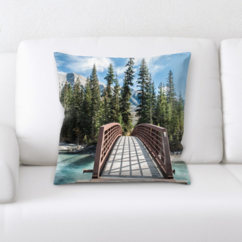 Microsuede Throw Pillow