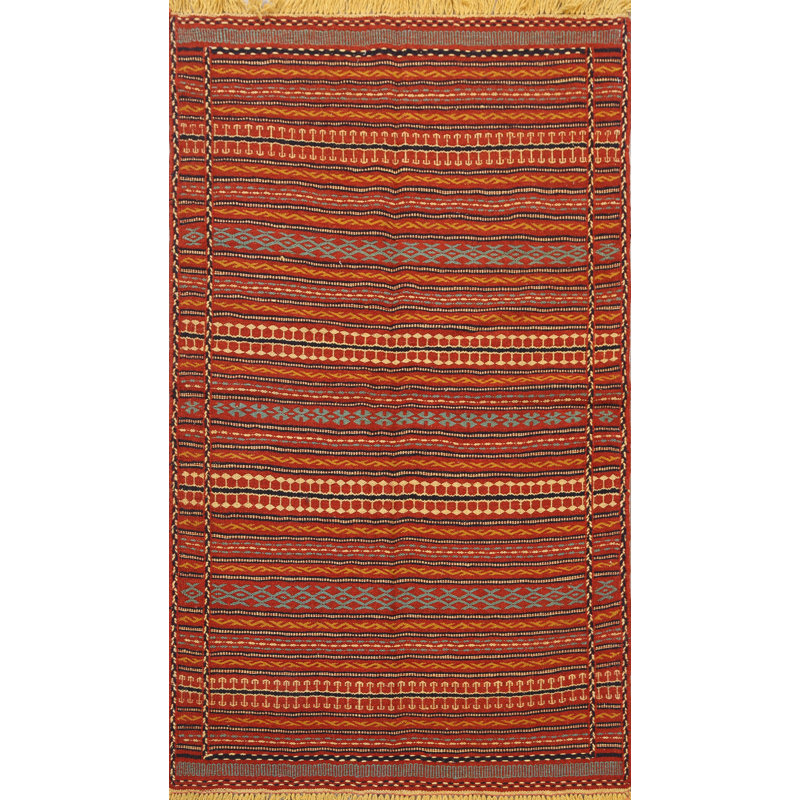 Tapis rayé kilim 3 x 5