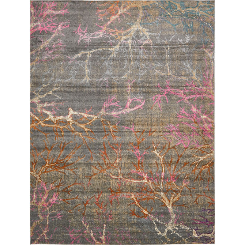 Estrada Oriental Indoor Rug, Rectangle 7' x 10'