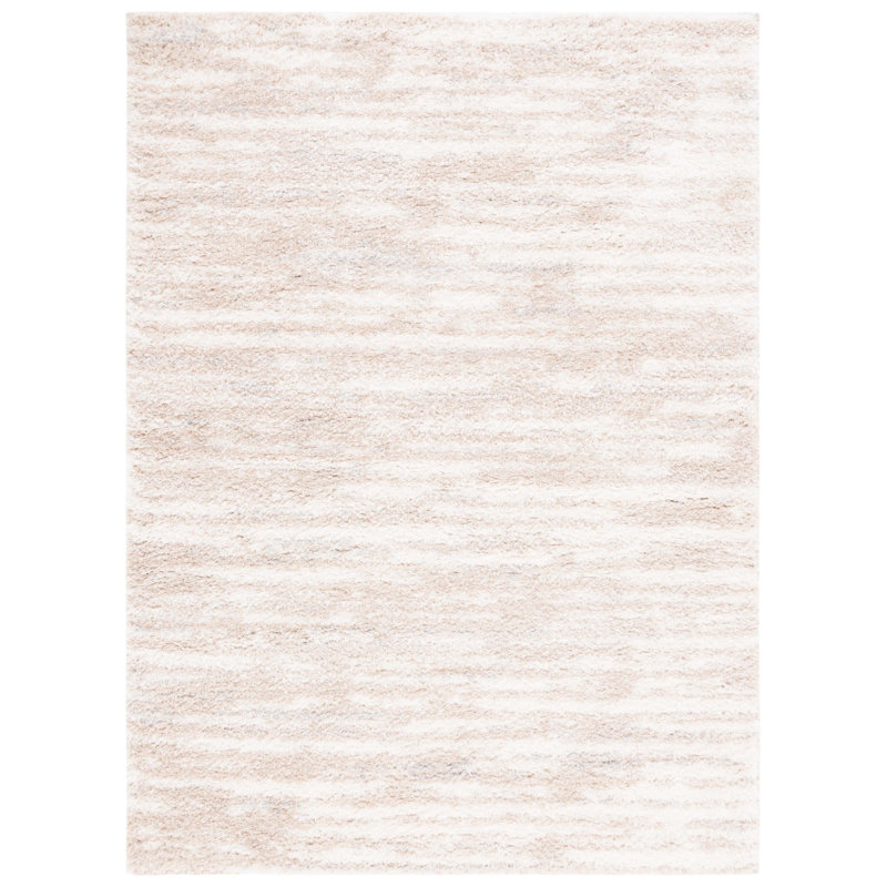 Aneta Machine Woven Beige/Ivory Rug, Rectangle 240 x 305cm