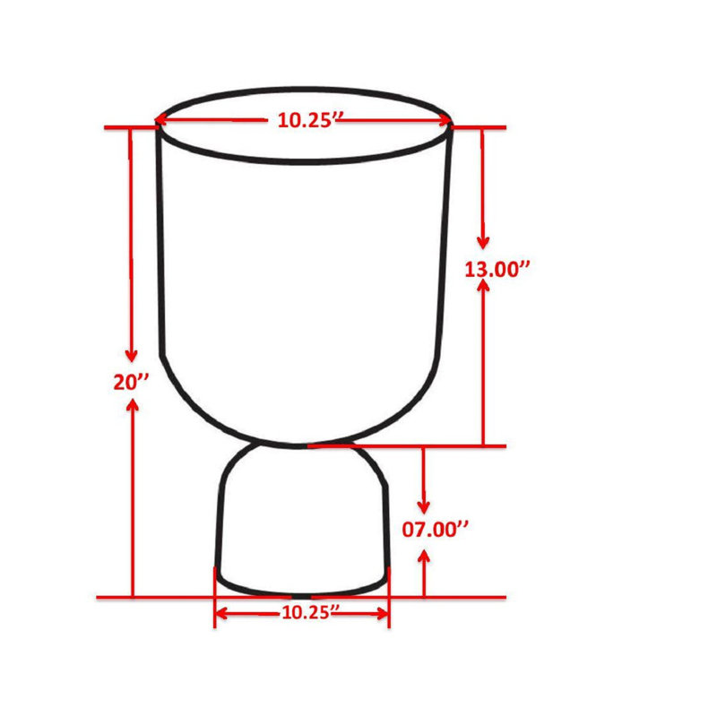 Calista Drum End Table
