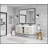 LED Lighted Bathroom Wall Mounted Mirror With High Lumen And Anti-Fog Control, Perfect For Makeup And Shaving