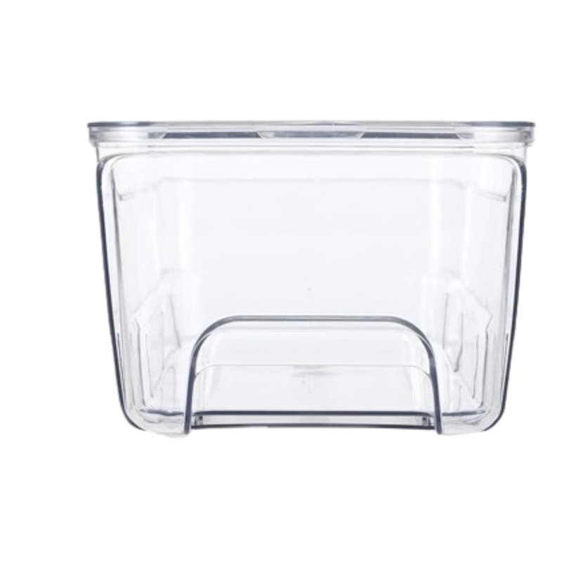 4-pack 12''d Clear Stackable Makeup Drawers