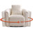 Deriah 30" W Super Soft Oversize Velvet Swivel Barrel Chair-1437039063