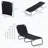 Folding Chaise Lounge Chair with 5?Position Reclining Back and Oxford Fabric-1791628802