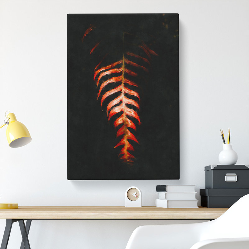Leaf In The Light - Wrapped Canvas, 76cm H x 45cm W x 4cm D