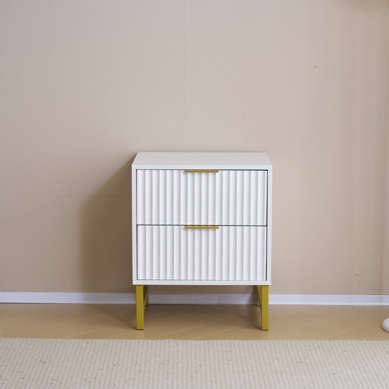 Maina 50cm W Particle Board Bedside Table