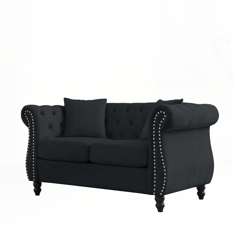 Canapé moderne en velours Chesterfield
