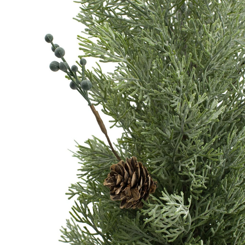 Sapin de Noël 24 po avec pot, décoration de Noël