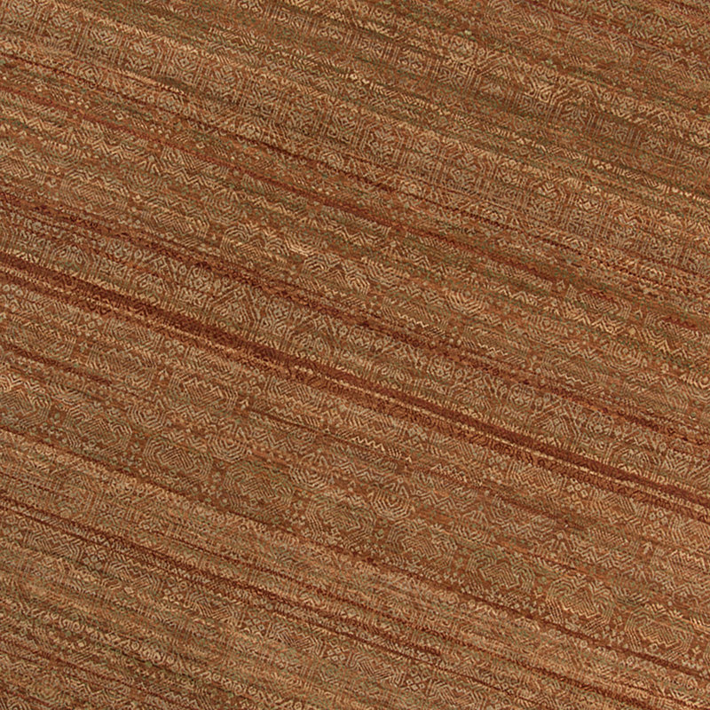 Tapis orange rouille noué à la main Bylas, Rectangle 2 pi x 3 pi