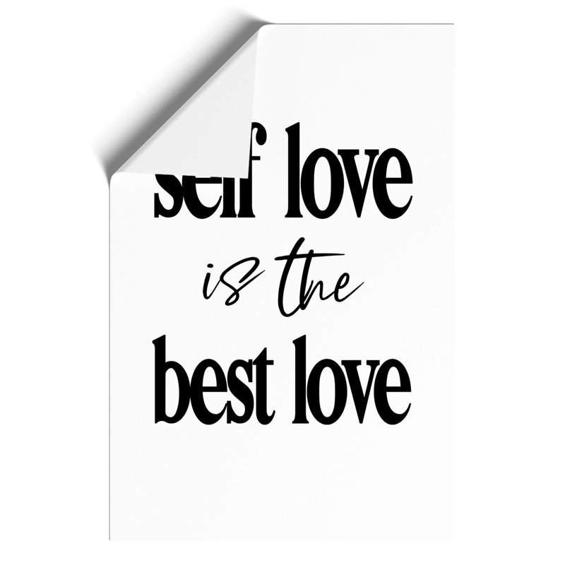 Self Love - No Frame Print, 84cm H x 59cm W x 0.1cm D