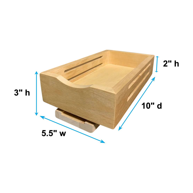 Tiroir, H 4,5 po x l 5,5 po x P 10 po