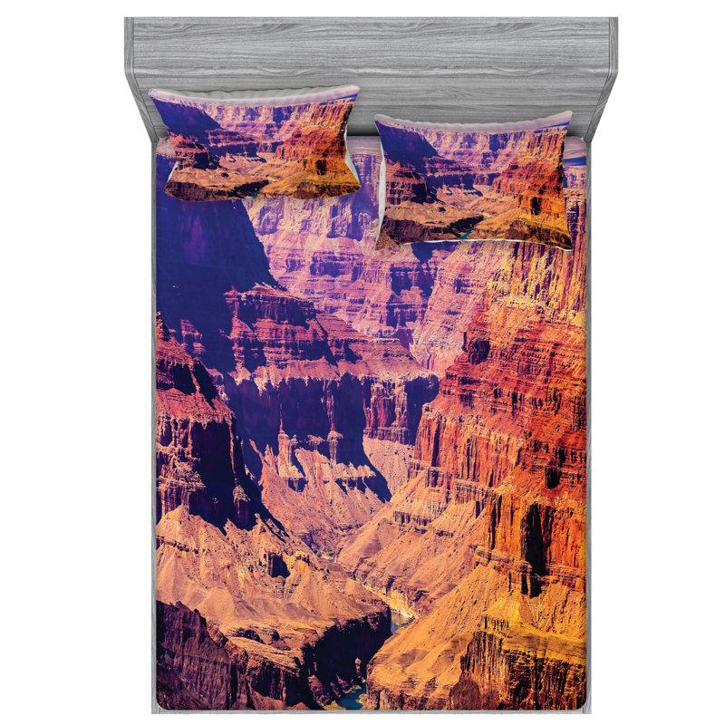 Microfiber Sheet Set, Full Sheet Set with Fitted Sheet