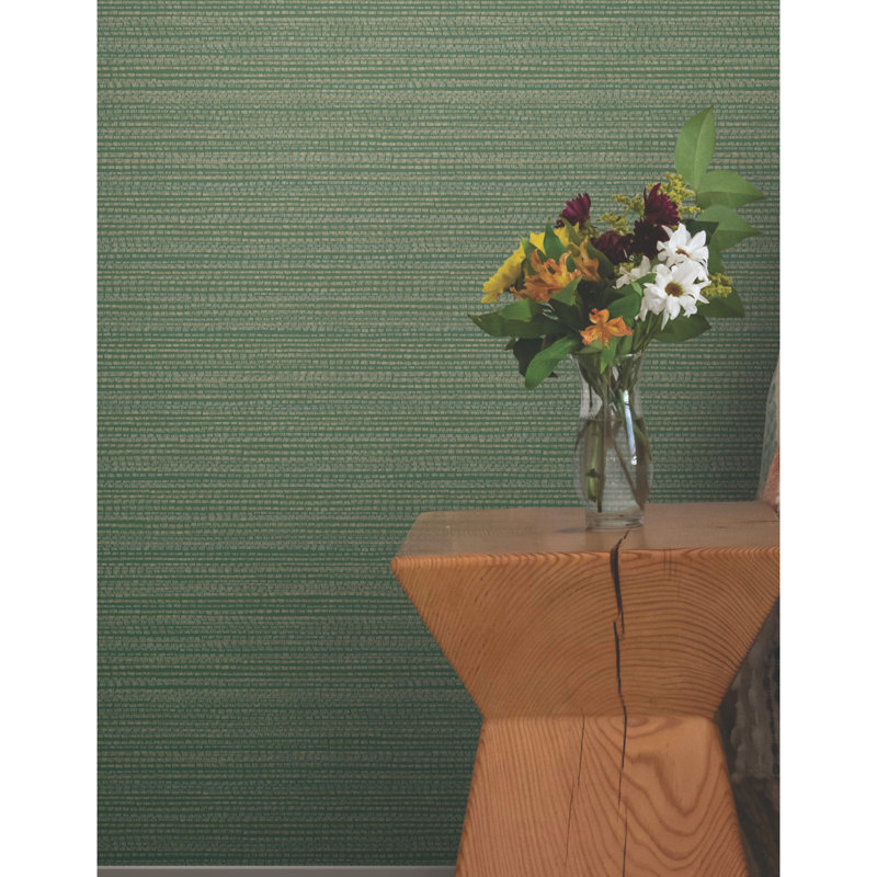 Papier peint adhésif à motif de tiques, Vert
