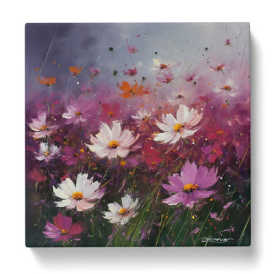 Cosmos Impressionism No.2 - Wrapped Canvas