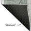 Tapis géométrique de qualité supérieure lavable à la machine Crestover AMF1876-225093374