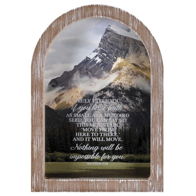 Framed Arch Truly I Tell You 9X13