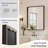 Rectangle Bathroom Vanity Mirror with Aluminum Frame and Tempered Glass-113988847-95979824