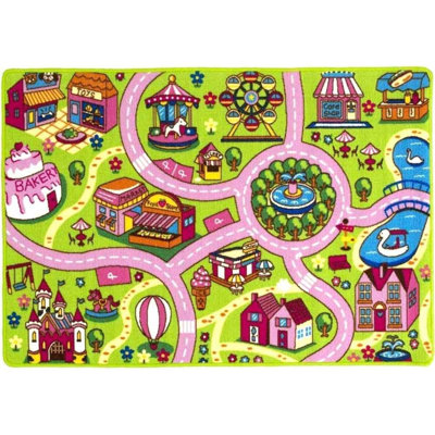 Tapis rectangulaire rectangle 5 pi x 7 pi Offerman