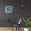  «Freshwater Tide 2» par Chariklia Zarris, art mural en verre acrylique, 24 po x 24 po-495045618