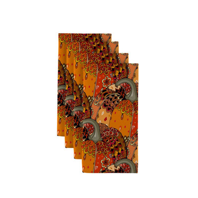 Lopes Polyester Animals/Nature Square Napkin