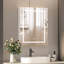 3-Shelf Bathroom Medicine Cabinet with LED Lighting-758560739