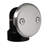 14" Black Polypropylene Tip-Toe Bathtub Leg Drain Assembly with 2-Hole Overflow-36928703