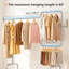 158cm Adjustable Portable Wardrobe