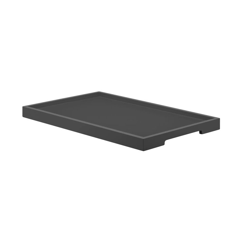 Tray, Black, 3.1cmH x 39.2cmW x 24.8cmD