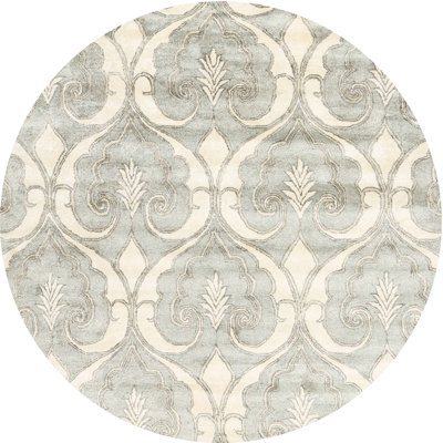 Tapis contemporain beige / gris