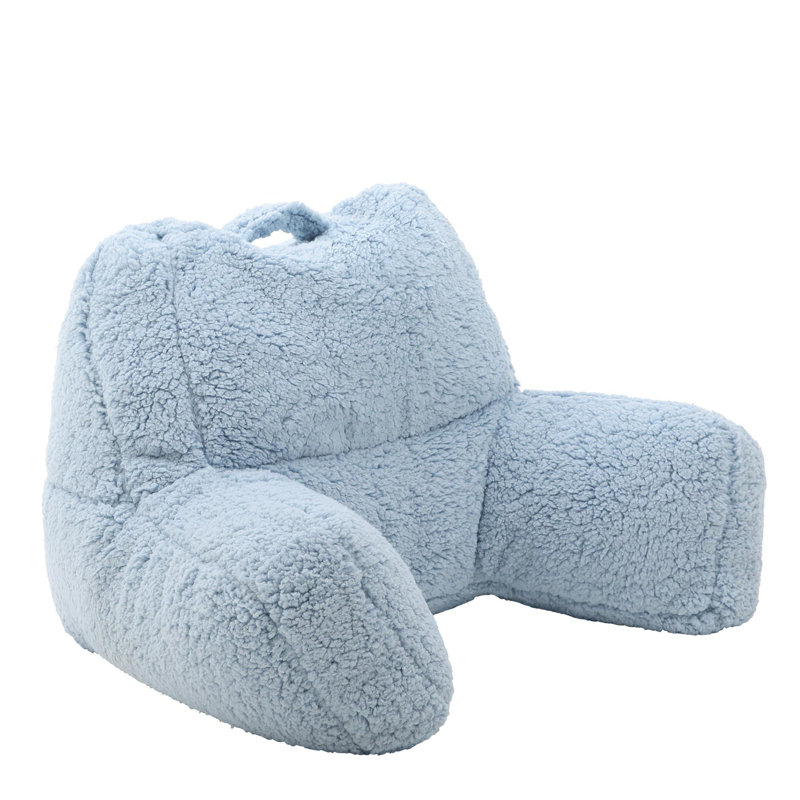 Delessite Novelty Backrest Cushion, Frozen Blue