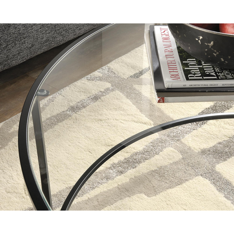 Dennon Four Leg Coffee Table with Storage