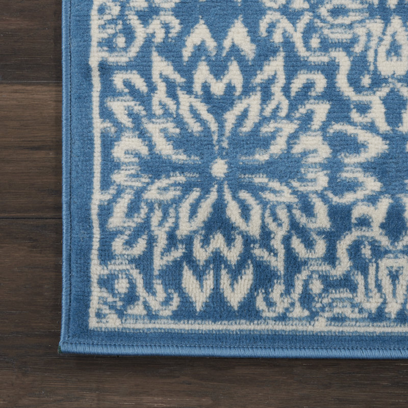 Guilian Damask Indoor Rug, Rectangle 2' x 4'