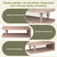 Table basse rustique, table basse en bois, table basse maison de campagne, mobilier rustique moderne