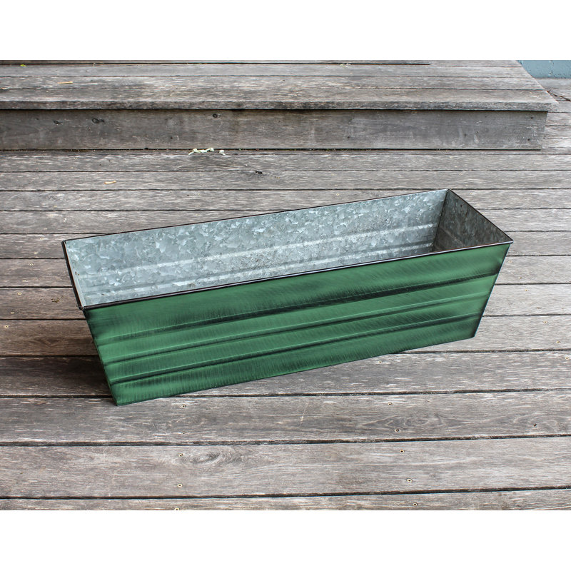 Nolette Handmade Window Box Planter, 9.5" H x 36" W x 12" D