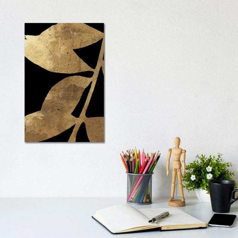 Gilded II - Wrapped Canvas Print, 20.32 cm H x 30.48 cm W