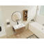 30" Wall-Mounted Bathroom Vanity With Sink And Storage Rack, Soft Close Doors