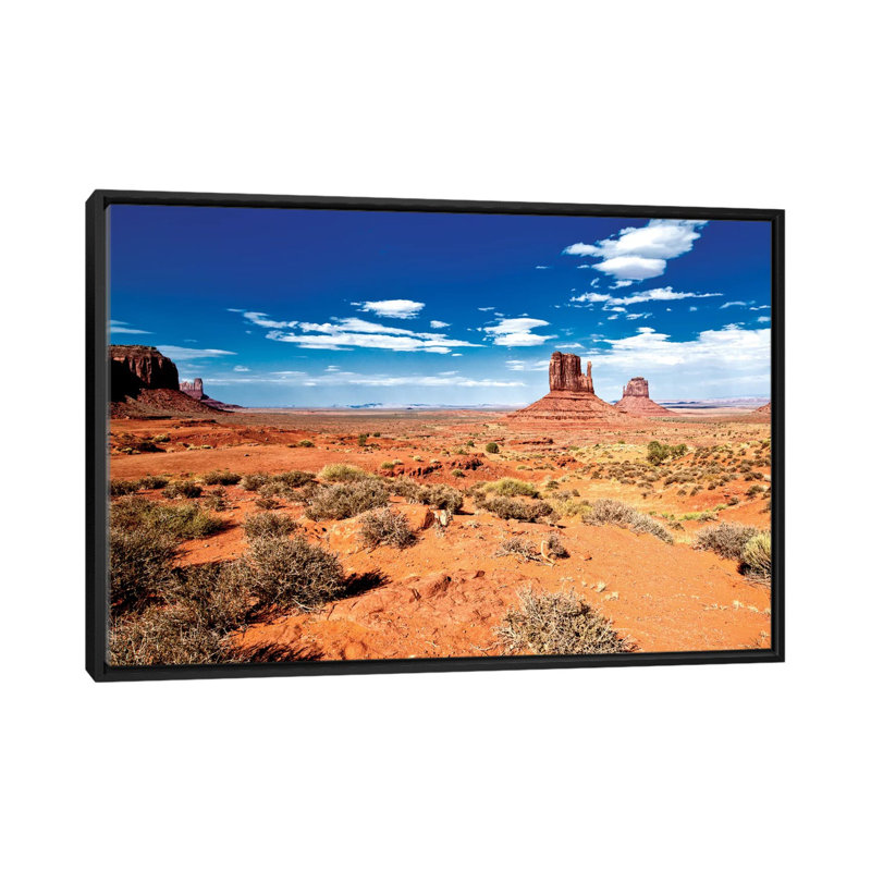 « novalley ii », reproduction de photo sur toile tendue, H 18 po x l 26 po x P 1,5 po, Toile avec cadre noir, Pas de tapis