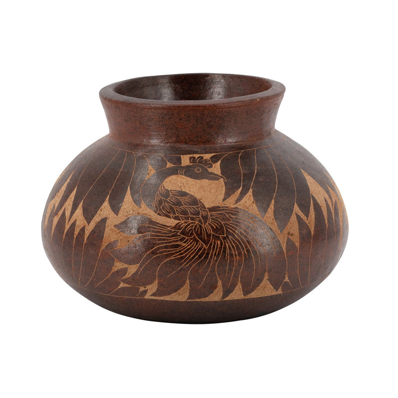 D11X8" Terracotta Vase