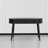 Stream Writing Desk with Hidden Drawer and Vertical Grooves -1557904671
